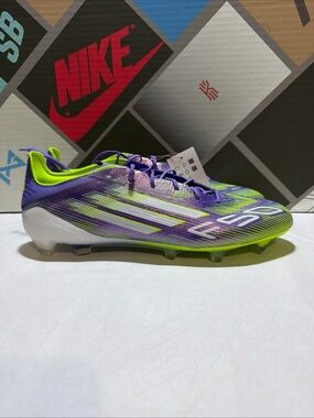 Adidas Adizero F50 Elite FG Soccer Cleats Radiant Blaze Pack Men’s Size 13.